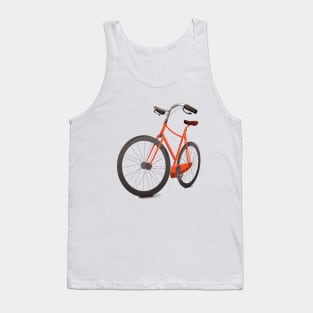 Red Bicycle Tank Top